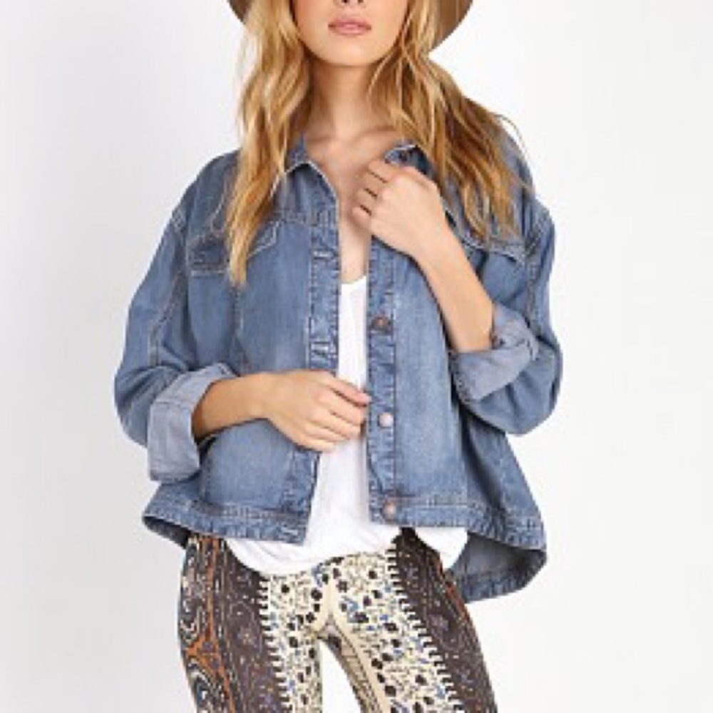 Free People Denim Jacket